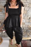 Paloma Bandeau Cami Black